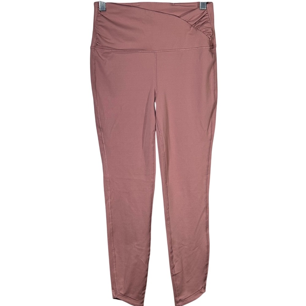 Yogalicious Lux Lux Harmony Ankle Tight‎ Maternity Leggings Rose Pink Size S